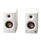 Edifier MR5 True Sound Monitoring Speaker - White-Tailor the sound to your space using physical rear knobs for High/Low Frequeney adjustments or the EDIFIER ConneX App for advanced room compensation (Low Cut-Off, Desktop Control, and Acoustic Space presets).