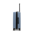 Swiss Mobility YVR 26" Hardside Spinner Luggage - Stormy Blue-Single 360-degree spinner wheels for effortless, smooth and quiet rolling