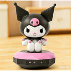 ALIYU Sanrio Licensed Kuromi Bluetooth Speaker and Piggy Bank - Purple/Black-Features 3-level adjustable night light