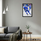 Nikita Kucherov Tampa Bay Lightning - Framed Canvas - 22" x 31"-Ready to hang - arrives fully assembled