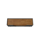Manhattan Comfort Marcus 53.14" Mid-Century Modern TV Stand - Grey and Nature-Frame Made of High Quality MDF with Painted Finish. Legs Made of Solid Pine Wood for Fashion and Durability