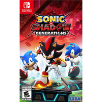 Sonic X Shadow Generations for Switch-Modern and Classic Sonic join forces to defeat Dr. Eggman and the Time Eater to restore their timeline to normal