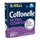 Cottonelle Ultra ComfortCare Mega Roll Toilet Paper - 12 Pack-Includes 12 Mega Rolls
