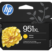 HP 951XL Yellow High Yield Original Ink Cartridge (CN048AN)-Colour: Yellow