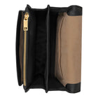 Champs Gala Collection Leather Clutch Shoulder Bag - Black-Inner slip pocket