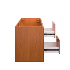 Modway Scenic 48" Single Sink Compatible Bathroom Vanity Cabinet - Cherry/Walnut-9