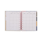 The Happy Planner 2025-2026 Floral Frenzy 12-Month Sustainable Planner-The disc bound system allows you to add/remove pages and personalize with snap-in accessories
