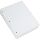 Staples FSC-Certified 3-Hole Punched Copy Paper - 20 lb. - 8.5" x 11" - White - 5000 Sheets-20 lb.