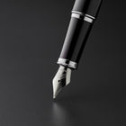 Parker IM Rollerball Pen - Black Lacquer with Chrome Trim - Fine Point - Black Ink-A comfortable and ergonomic shape is paired with superior PARKER craftsmanship to evoke the brand’s rich heritage