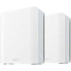 ASUS ZenWiFi BT6 Tri-Band WiFi 7 Smart AiMesh Extendable Router - 2 Pack-Tri-band WiFi 7 speeds up to 9.4 Gbps with 6 GHz WiFi, MLO, and 4K-QAM