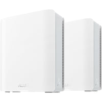 ASUS ZenWiFi BT6 Tri-Band WiFi 7 Smart AiMesh Extendable Router - 2 Pack-Tri-band WiFi 7 speeds up to 9.4 Gbps with 6 GHz WiFi, MLO, and 4K-QAM