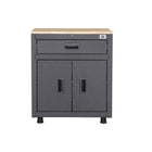 Cat RTA 28” 1-Drawer/2-Door Base Cabinet-Dual Storage Zones: Upper drawer for small tools, lower cabinet for larger items.