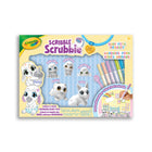 Crayola Scribble Scrubbie Baby Pets Nursery Play Set-SCRIBBLE SCRUBBIE BABY PETS: Includes 3 Scribble Scrubbie Baby Pets, 2 Scribble Scrubbie Pets, 1 Recolourable Nursery Backdrop, 6 Washable Markers, and 1 Scrub Brush