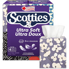 Scotties Ultra Soft Cubes Premium 3-Ply Facial Tissue - 4 Pack-3-Ply Tissues: Designed for softness and absorbency, these tissues are perfect for those who value comfort