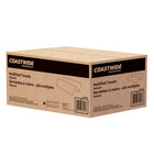 Coastwide Professional Multifold Paper Towels - 250 sheets -  Natural Brown - 16 Pack-Each pack contains 250 multifold paper towels, providing ample supply for high-traffic areas