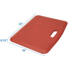 Mount-It! Anti-Fatigue Mat - 18" x 22" - Red-10