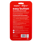 Staples Easy Button - English-Battery operated design allows for easy setup and portable use on desks or shared work areas