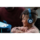 Planet Buddies Kids Wireless Headphones - Black/White (Panda)-Safe Audio: Planet Buddies headphones for girls and boys are volume limited to 85 decibels to protect little ears against excessive noise. Perfect for kids from 3 years old, great for home study or enjoying kids tablets!