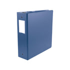Staples Economy 3" 3-Ring Round Ring Binder - Dark Blue-Storage binder