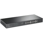 TP-Link TL-SG1218MPE 18-Port Gigabit Easy Smart Switch with 16-Port PoE+-PoE power budget is up to 250 W, making it ideal for small to medium business surveillance systems