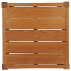 Modway Northlake Outdoor Patio Premium Grade A Teak Wood Side Table - Natural-Outdoor Patio Furniture