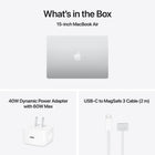 Apple MacBook Air 15" - M5 - 10-core CPU - 1TB SSD - 24 GB Memory - Silver-9