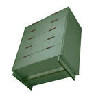 Manhattan Comfort Granville 37.8" Modern Tall Dresser - Sage Green-10