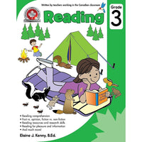 Canadian Curriculum Press Reading Workbook - Grade 3-Grade 3 reading workbook
