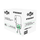 Globe Commercial RT600WHT Roll Towels - White - 600'/Pack - 12 Pack-Strong and absorbent