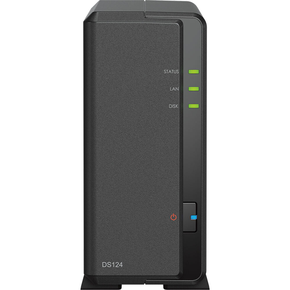 Synology NASキット 1ベイ DS124 Synology DS124 1-Bay DiskStation - Realtek RTD1619B - 1 GB RAM