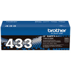 Brother TN433 High-Yield Black Toner Cartridge-Black toner produces sharp, professional documents