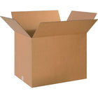 Staples Corrugated Shipping Carton - 18" L x 18" W x 24" H-Corrugated shipping carton provides sturdy and reliable packaging for your items