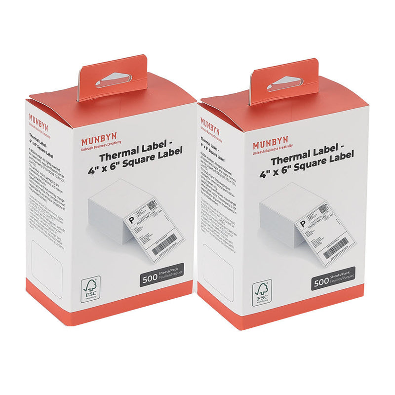 MUNBYN Thermal Label - 4 x 6