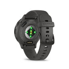 Garmin Venu 3S Watch - 41 mm - Slate Stainless Steel Bezel with Pebble Gray Case and Silicone Band-7