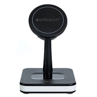 Spracht Flex Charge 4 Charging Pad - Black-Compatibility: iPhone, Android, watch, ear bud case, extra USB port