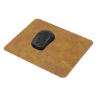 General Supply Goods + Co PU Leather Mouse Pad - Cognac-Sturdy construction