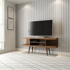 Manhattan Comfort Utopia 53.14" Modern TV Stand - Maple Cream-Recommended for a 50" TV