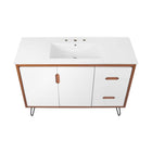 Modway Energize 48" Bathroom Vanity - Cherry/White-8