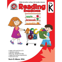 Canadian Curriculum Press Reading Workbook - Grade Pre-K-Pre K reading workbook