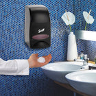Scott Essential Manual Cassette Skin Care Dispenser - 1 L Capacity - Black-Compatible with universal mounting brackets and wall and floor protector