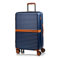 Champs Vintage II 24" Luggage Case - Navy-Expansion System on all cases