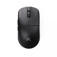 Cybeart Xeus Ultra-Light Tri-Mode Wireless Gaming Mouse - Black-True 8000Hz (8k Hz) polling - wired and wireless - with 0.125ms latency for instant, pro-level response and flawless tracking
