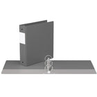 Davis Group Premium Economy Binder - Round Ring - 2" - Grey - 6 Pack-2"