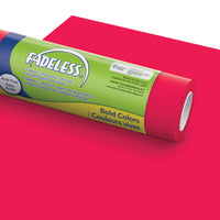 Dixon Fadeless Bulletin Board Art Paper - Flame Red - 48" x 50'-Ultra fade-resistant