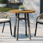 Modway Meadow Outdoor Patio Teak Wood Dining Table - Natural Taupe-Premium Grade A Teak