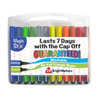 The Pencil Grip Magic Stix Triangular Markers - 24/Pack - 2 Pack-Triangular shape promotes proper grip and fine motor skills