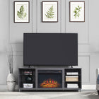 Manhattan Comfort Electric Fireplace Insert - Black-9