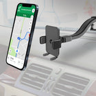 Mighty Mount Simpl Cradle - Flexible Gooseneck Dash & Windshield Mount-Universally Compatible: Accommodates device sizes from 2.4 to 4 inches with its adjustable cradle