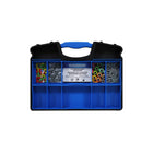 Toolmaster 12 Bin Portable Organizer-Features 12 removable compartments; very handy for organizing small items.