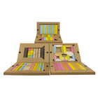 Tegu Classroom Mgnetic Wooden Blocks - 130 Piece Set-5
